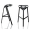 magis stool one high black - designer konstantin grcic | shop online ikonitaly