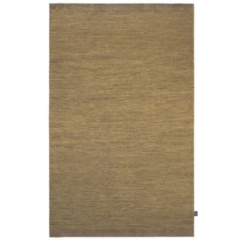 vermont hand-woven minimalist rugs gold