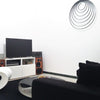 minimaproject vertigo 3d suspended art, white