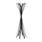 zanotta aster coat hanger - black | shop online ikonitaly