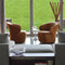 zanotta arom armchair in leather | ikonitaly