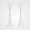zanotta aster coat hanger white | shop online ikonitaly