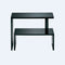 zanotta 638 basello two-heights side table | ikonitaly