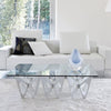 zanotta 695 butterfly glass coffee table - ikonitaly