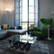 zanotta 695 butterfly glass coffee table - ikonitaly