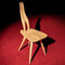zanotta 2051 fenis cm maple wood chair