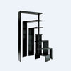 zanotta 712 joy rotating shelf unit black | ikonitaly