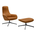 zanotta kent 896 leather lounge chair scozia |  ikonitaly