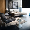 zanotta 900 maggiolina leather lounge chair - ikonitaly