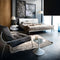 zanotta 900 maggiolina leather lounge chair - ikonitaly
