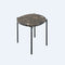 zanotta 648 niobe small marble table - ikonitaly