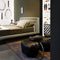zanotta primate kneeling stool black in bedroom | ikonitaly