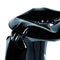 seat view glossy black plopp kitchen stool by zieta