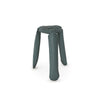 metal plopp kitchen stool blue grey