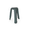 metal plopp kitchen stool blue grey | ikonitaly
