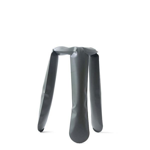 plopp umbra grey kitchen stool by zieta