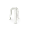 glossy white zieta plopp kitchen stool