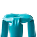 seat view water blue plopp mini stool | ikonitaly