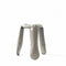 zieta plopp standard stool beige grey | ikonitaly