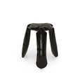 zieta plopp standard stool glossy black | ikonitaly