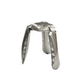 zieta plopp standard stool raw steel | ikonitaly