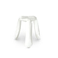 zieta plopp standard stool glossy white | ikonitaly