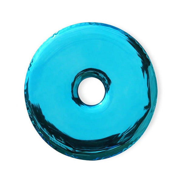zieta rondo 150 round lacquered sapphire steel mirror | ikonitaly
