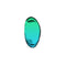 zieta tafla O4 steel 3D mirror lacquered emerald to sapphire | ikonitaly