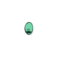 zieta tafla O5 lacquered emerald mirror in steel | ikonitaly