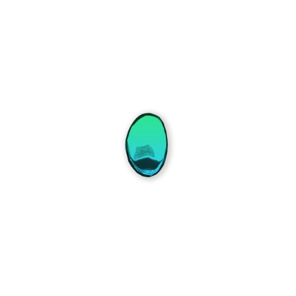 zieta tafla O5lacquered emerald sapphire mirror in steel